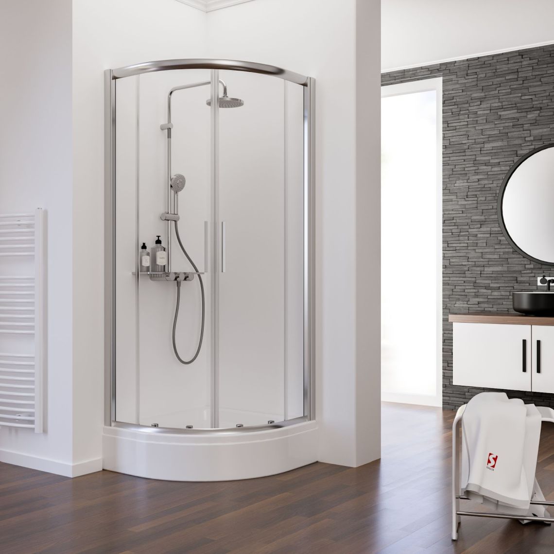 Schulte Kristall/Trend Runddusche II | ExpressPlus