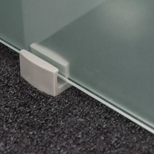 Inova Schiebetür Ganzglas 8 mm ESG | 1025 x 2200 mm