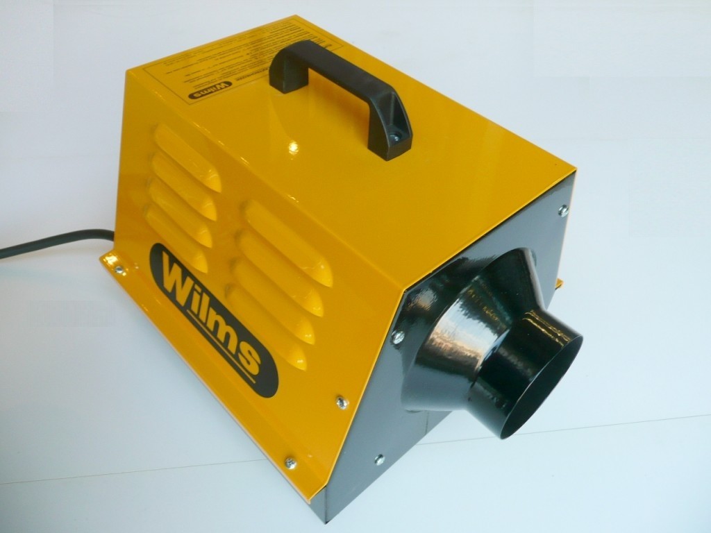 Wilms EL 3 Heißluftgebläse | Elektroheizer 230V Wechselstrom