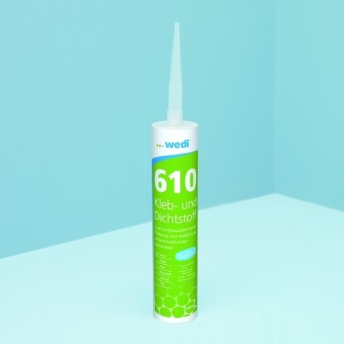 wedi 610 Kleb- und Dichtstoff 310ml Kartusche