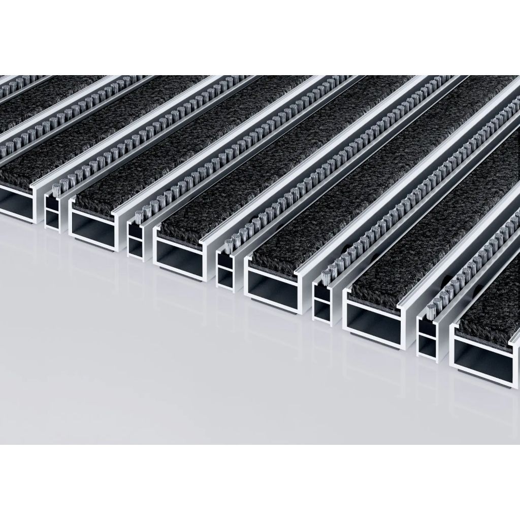 EMCO Eingangsmatte Marschall Premium PS Maximus mit Bürstenleiste