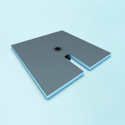 wedi Fundo Plano SONDERMAß | Duschelement RECHTWINKLIG