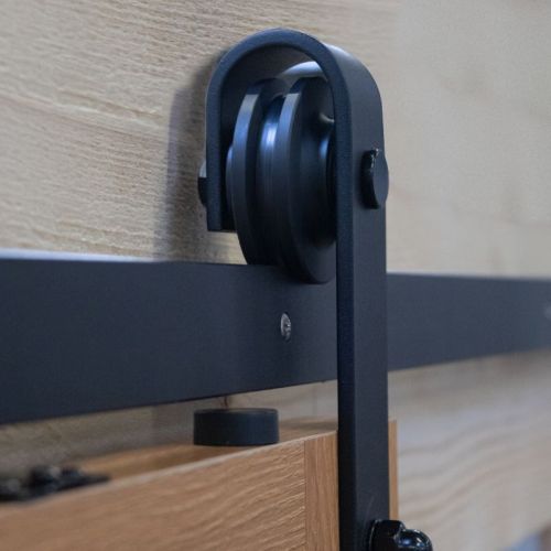 SCHULTE Holzschiebetür | 38mm MDF offene Laufschiene