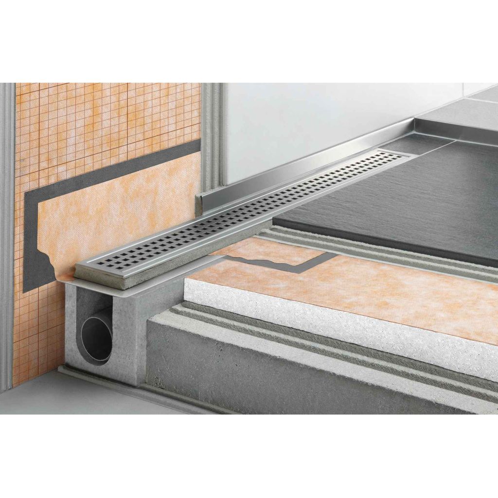 Schlüter KERDI-LINE-H 40 Linienentwässerung horizontal