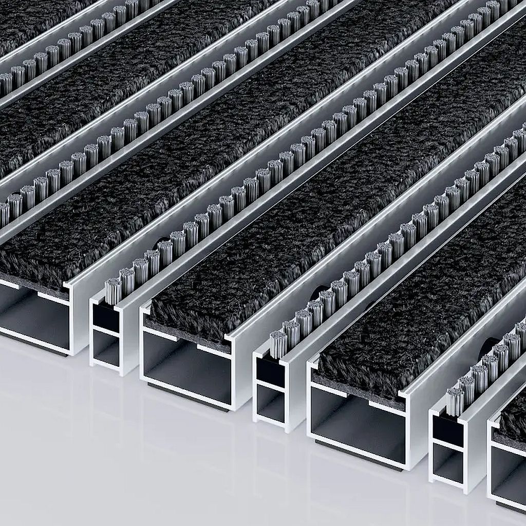 EMCO Eingangsmatte DIPLOMAT Premium PL Maximus mit Bürstenleiste