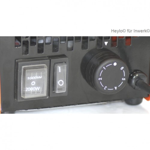 HEYLO Elektroheizer DE2XL | DE 2 XL | Sofortige, saubere Wärme