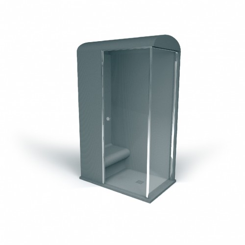 Wedi Vario-Kabine Sanoasa Panorama | hoher Glasanteil