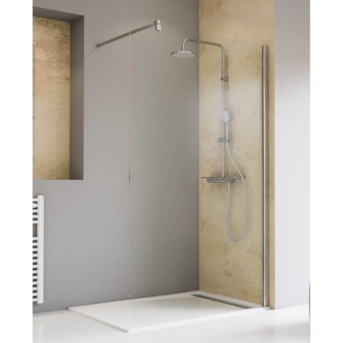 Schulte Toura Duschwand Walk In | ExpressPlus