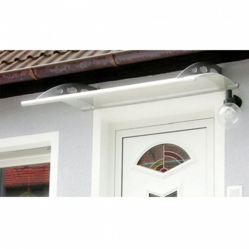 TREBA Vordach SmartLine SL1-1500 | Acrylglas und Edelstahl