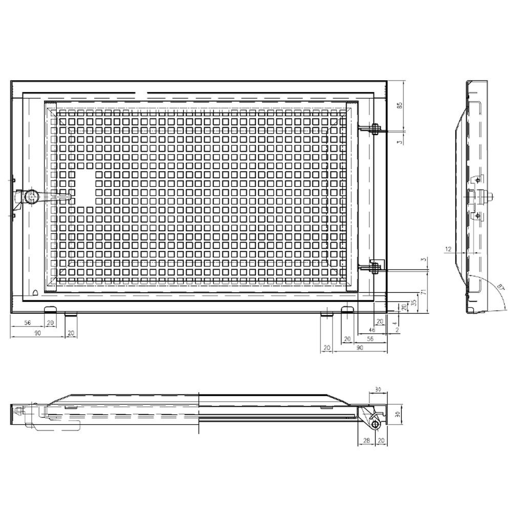 MEA Stahlkellerfenster MEALIT | Zweiflügelig (mit Mittelsteg)
