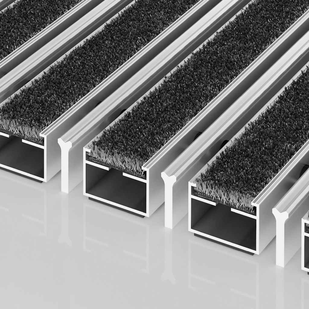 EMCO Eingangsmatte DIPLOMAT Premium P Conform mit Kratzkante